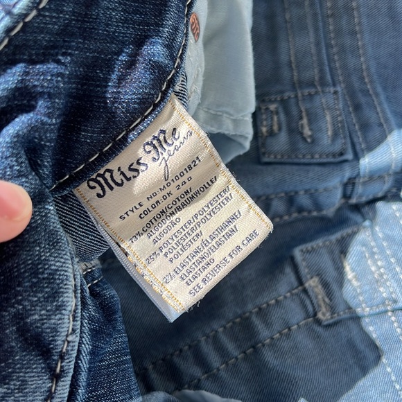 Miss Me mid rise bootcut jean size 30/34 - Picture 4 of 6